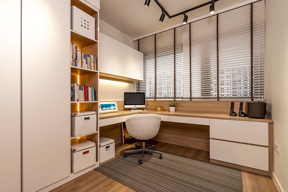 Stunning Singapore Home Office that Could Be Yours